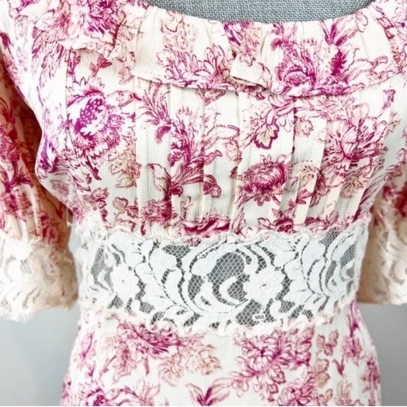 Free People Lucie Mini Dress NWOT - Picture 4 of 7